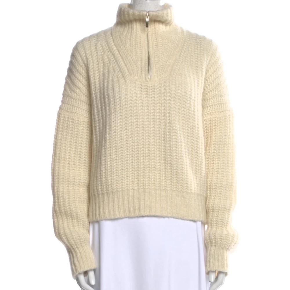 ba&sh Cozy Beige Women's Sweater
